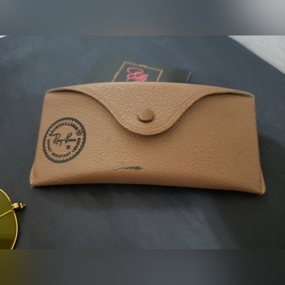 Vintage 1950s 10k Gold Ray Ban B&L Aviator Sunglasses Kalichrome Yellow - Picture 10 of 16